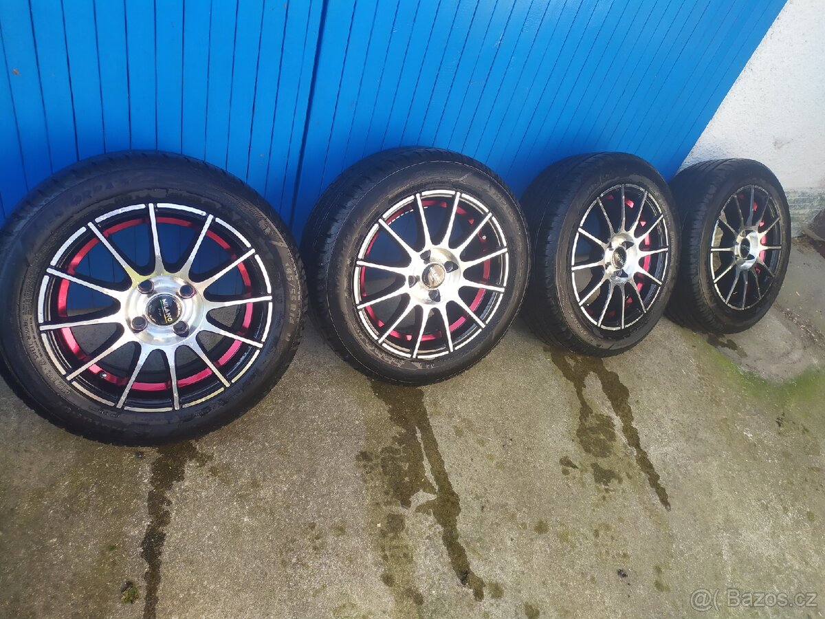 Alu kola Milano design 4x100 R14