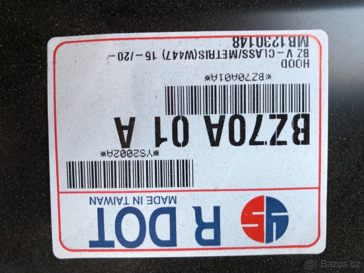 mercedes benz vito 2014-2019 w447 prodám nové díly