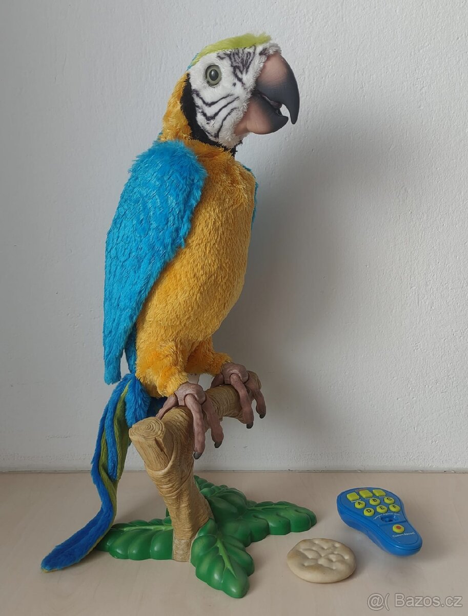 Furreal papoušek Krákora, interaktivní hračka