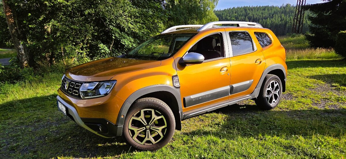Dacia DUSTER 4x4 Prestige, benzín 1.6, tažné, 74800km, TOP