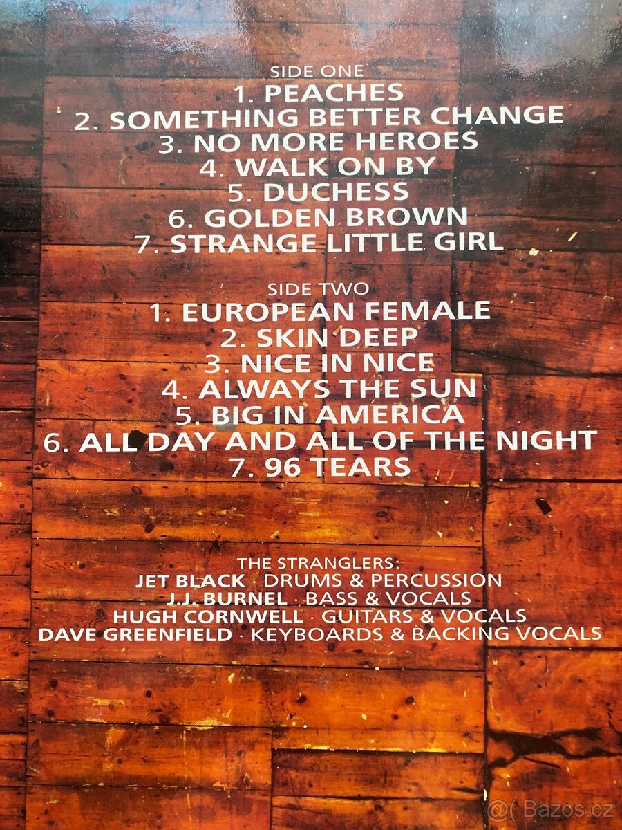 6 ks LP desky Michael Jackson, The Stranglers a dalši