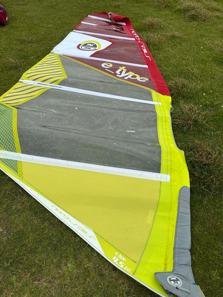 North Sails e_type 4.5 2017 windsurf plachta