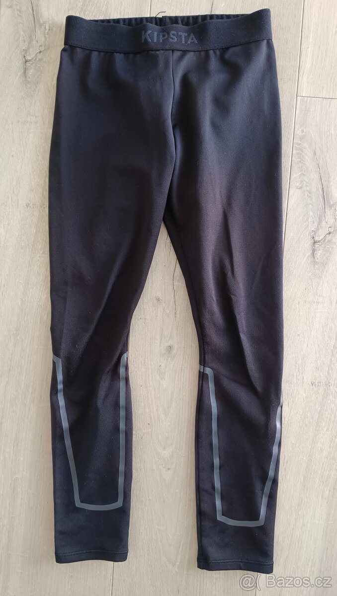 Sportovní zateplené legíny Kipsta - 128 vel.