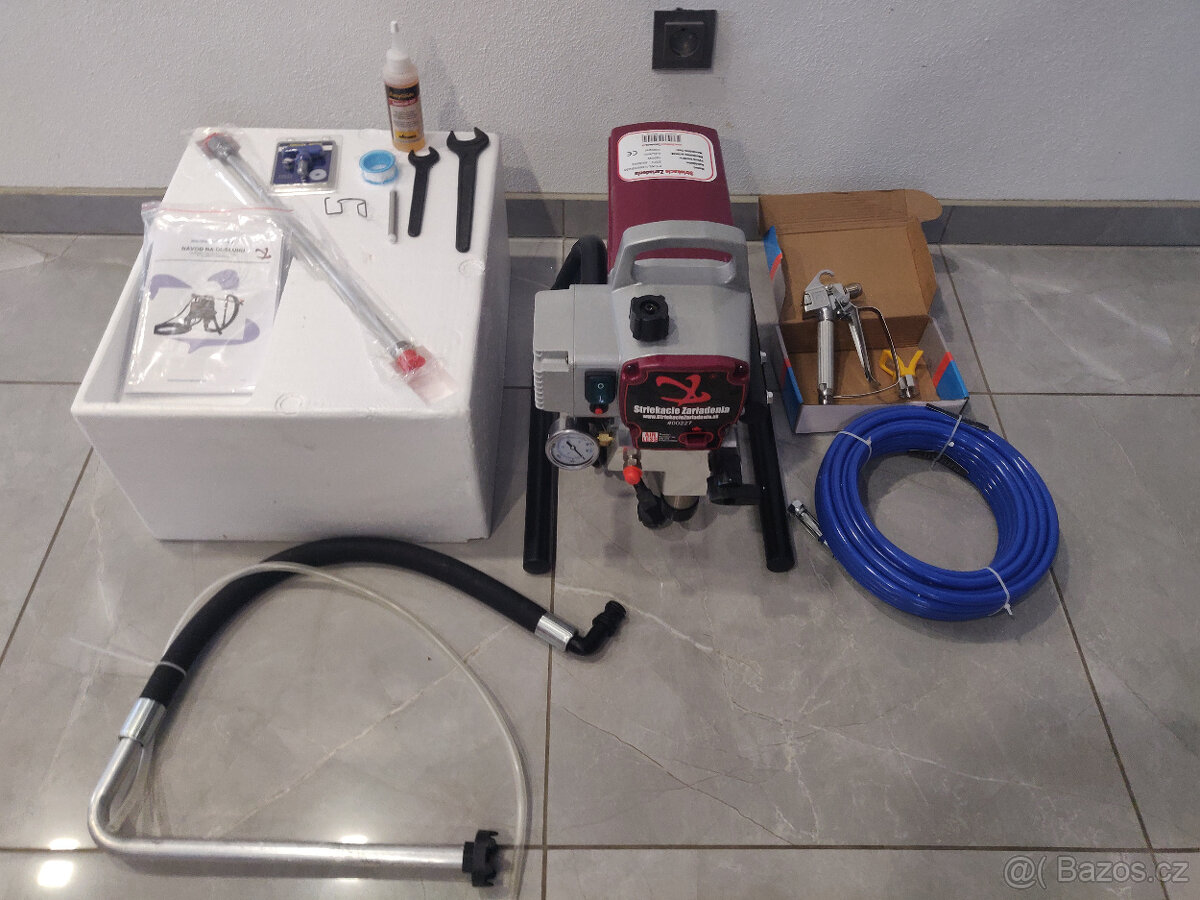 Airless stříkací zařízení - NOVE - ZARUKA - SERVIS