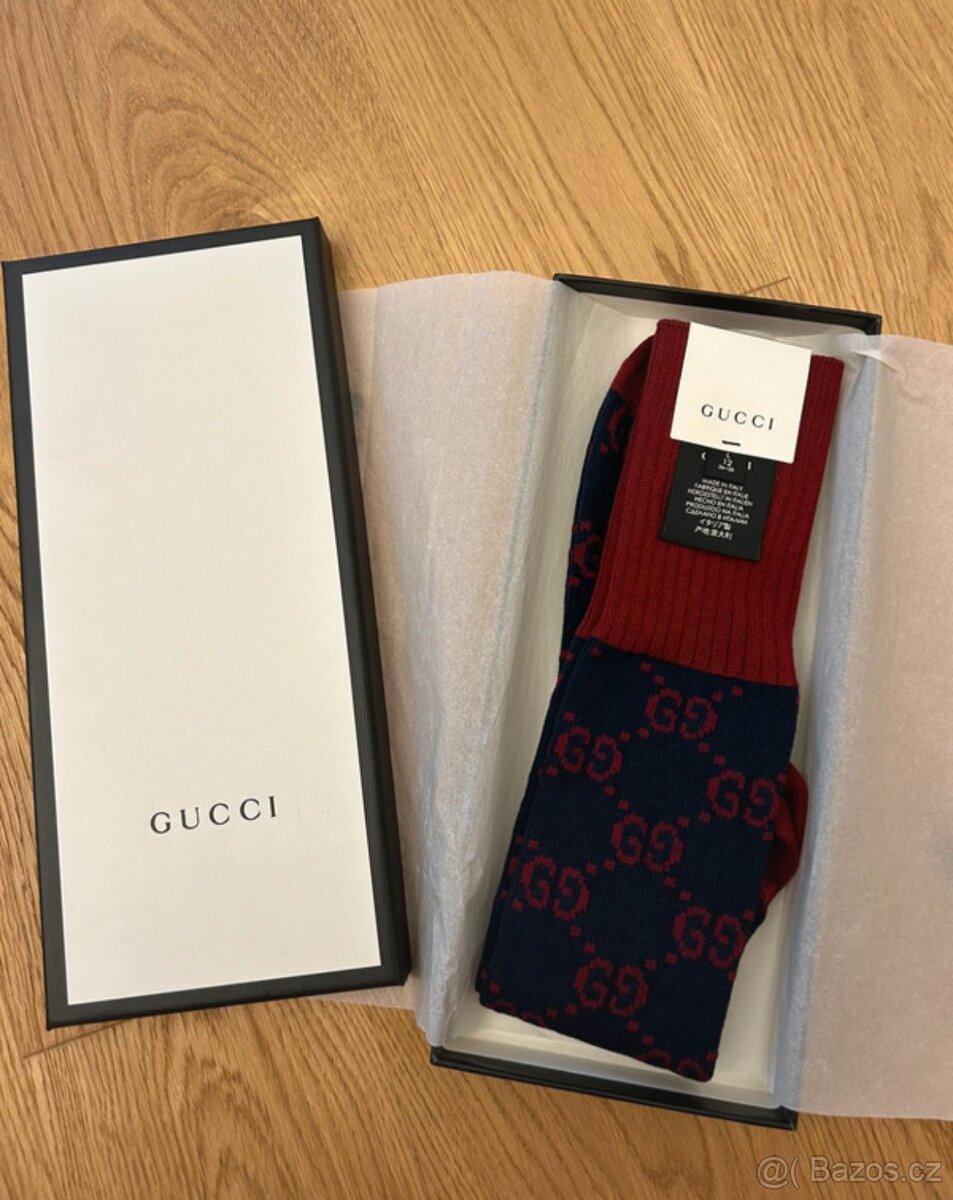 Gucci GG panské dlouhé ponožky