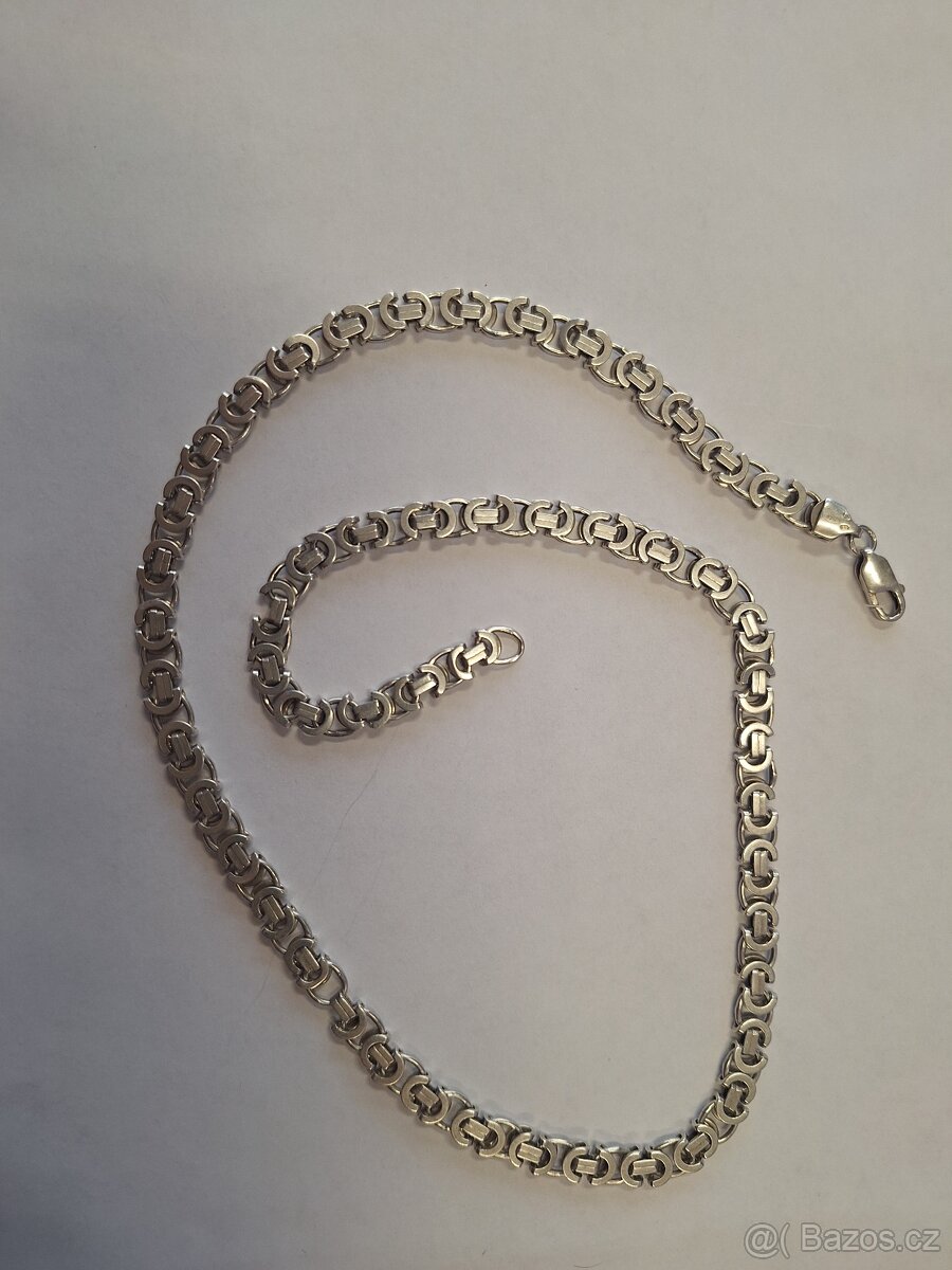 střibrný   řetízek