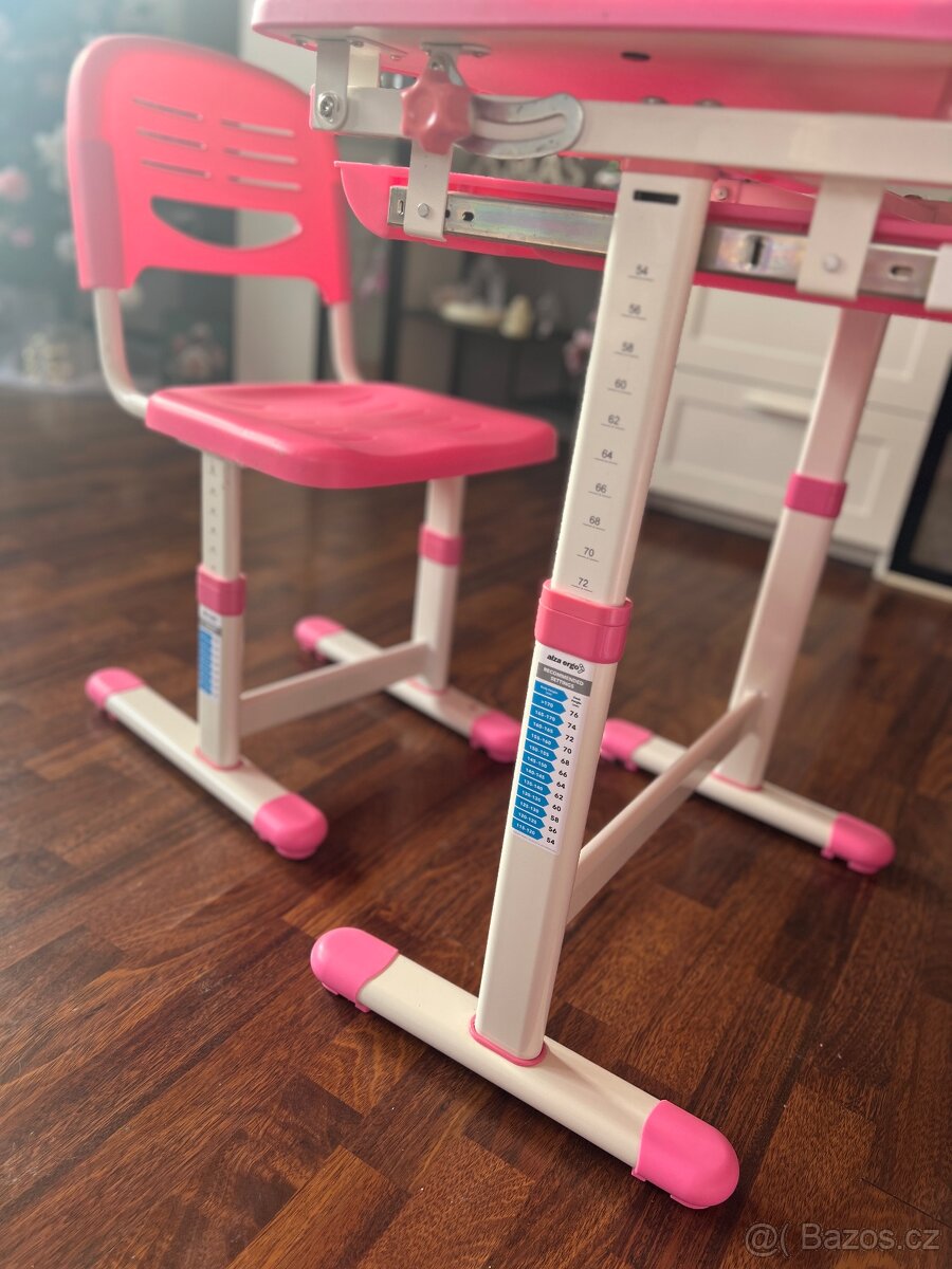 Rostoucí stůl + židle