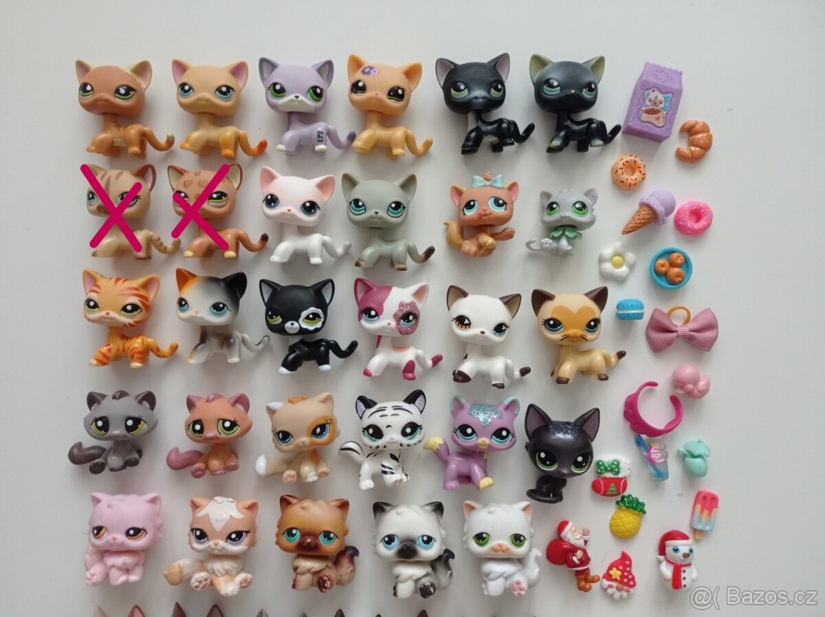 Lps littlest petshop kočky, kočičky, koťátka