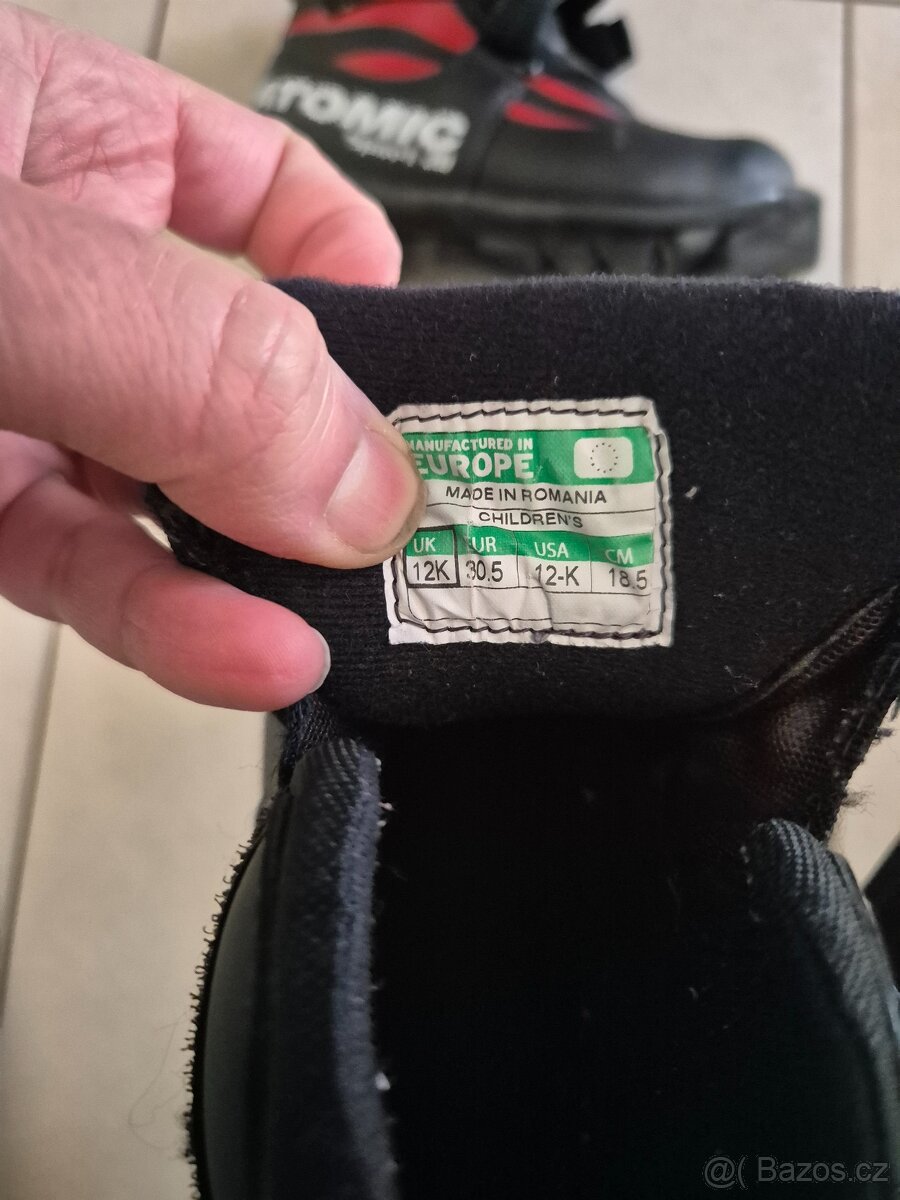 Boty na běžky ATOMIC vel.30,5 SNS