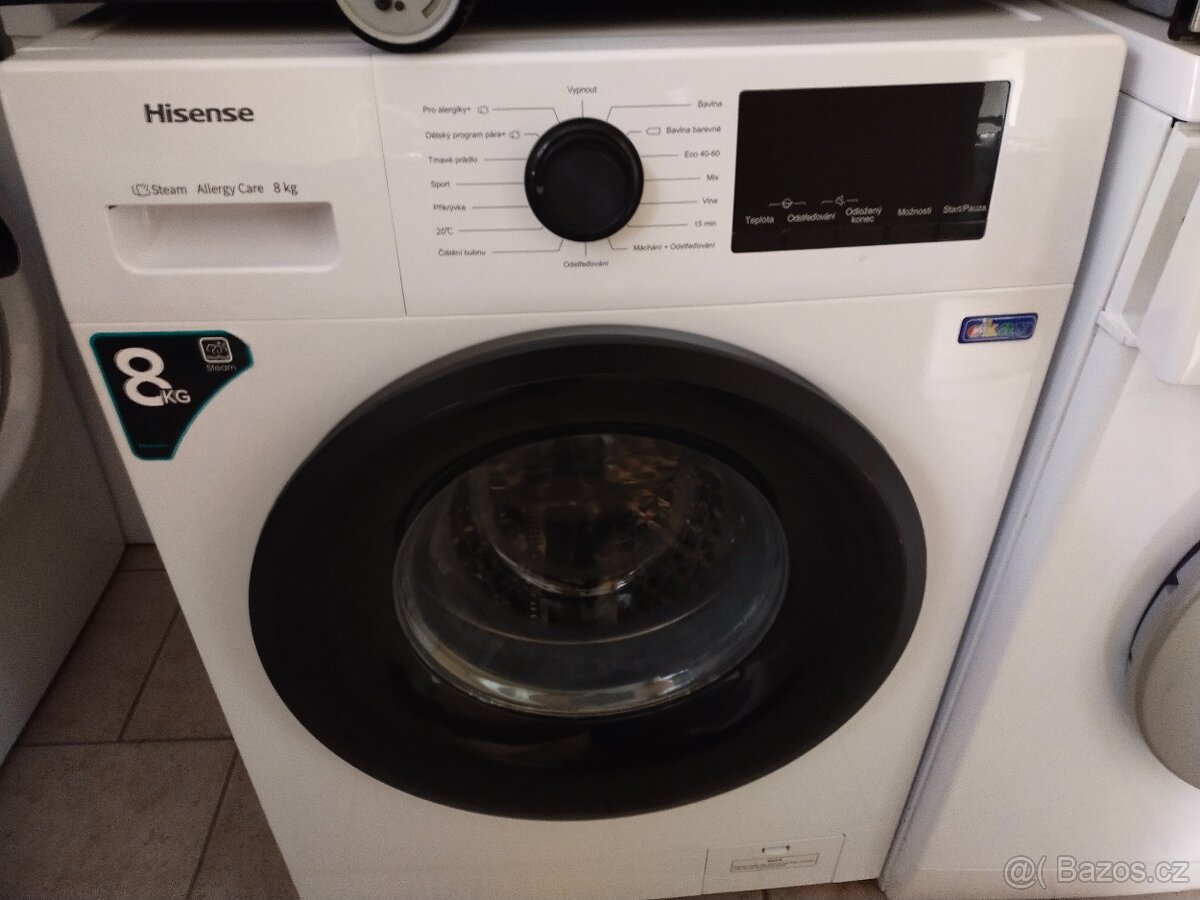 Prodám plně funkční dig. pračku na 8 kg zn.HISENSE--DOVEZU--