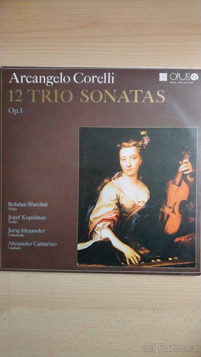 Arcangelo Corelli- 12 trio sonatas- LP, 1983 Opus