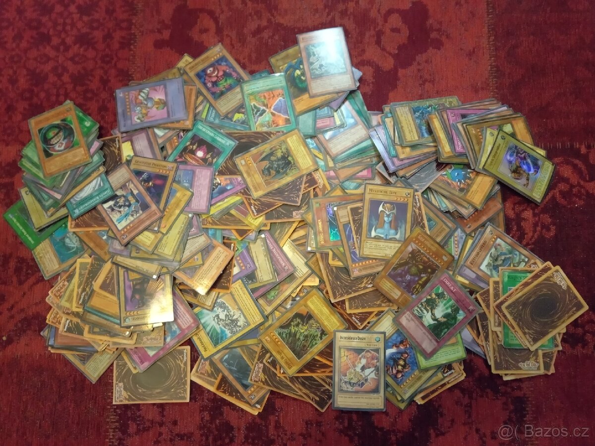 Prodám Yu-Gi-Oh karty