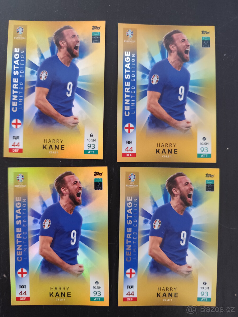 Fotbalové kartičky - Harry Kane