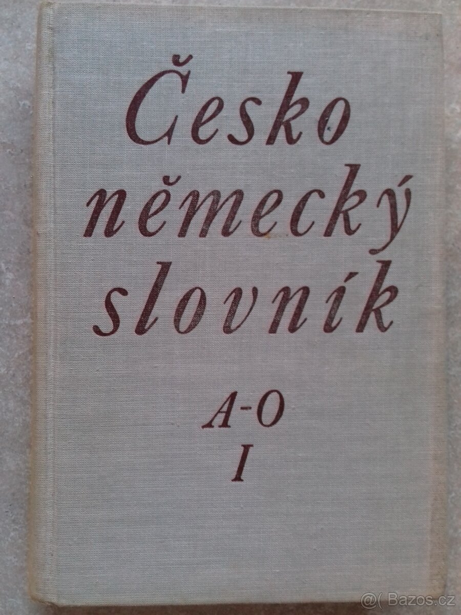 Česko německý slovník
