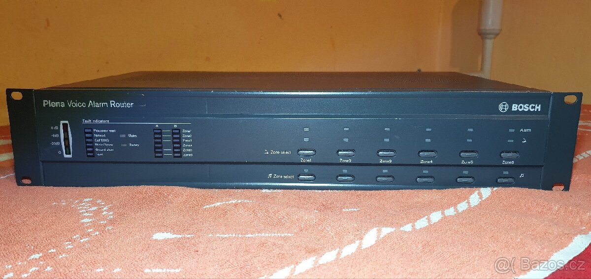 BOSCH LBB 1992/00 Plena Voice Alarm Router.SměrovačRozhlasu