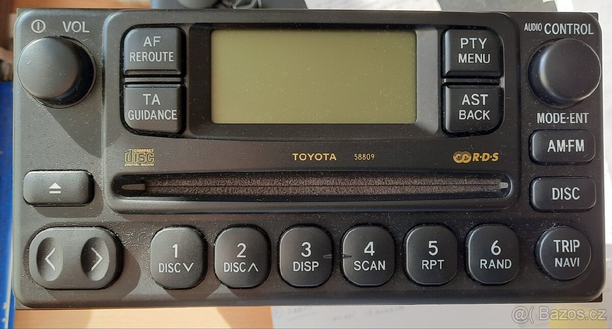 CD RÁDIO TOYOTA