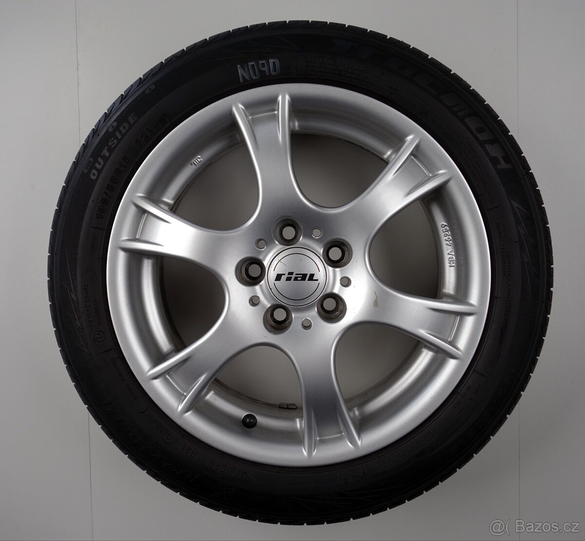 Škoda Fabia - 15" alu kola - Letní pneu