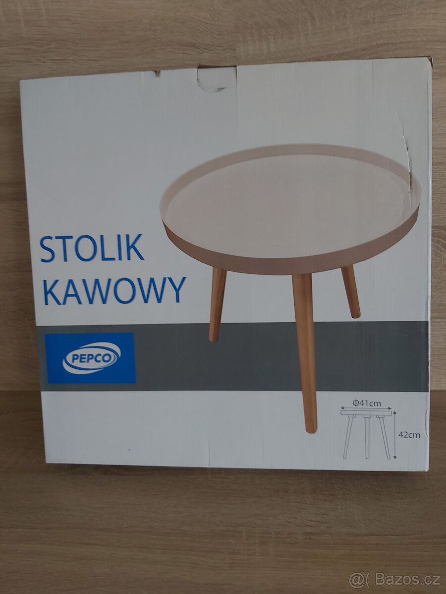 Stolek kulatý