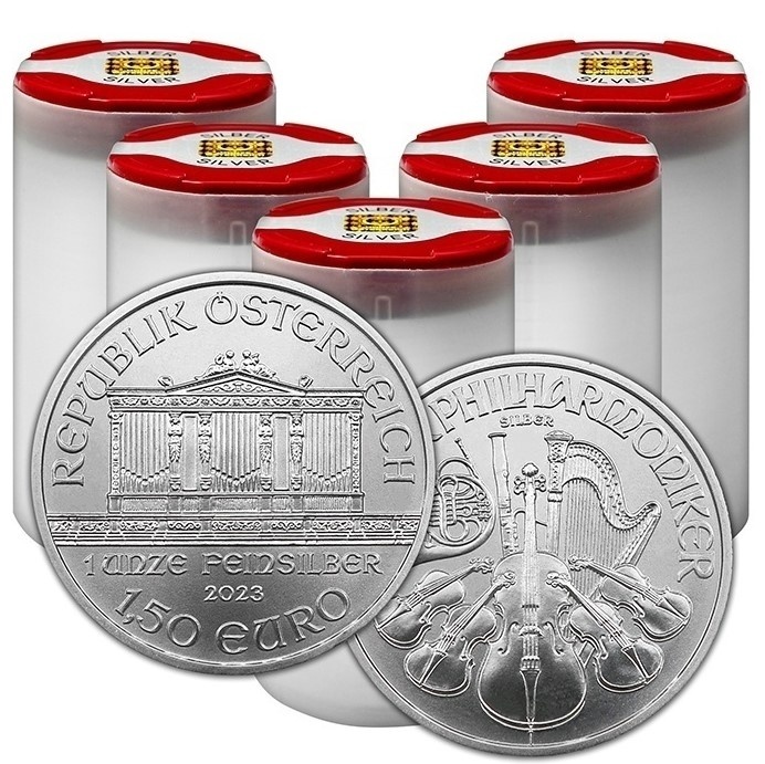 Koupím stříbrné investiční mince, 1oz