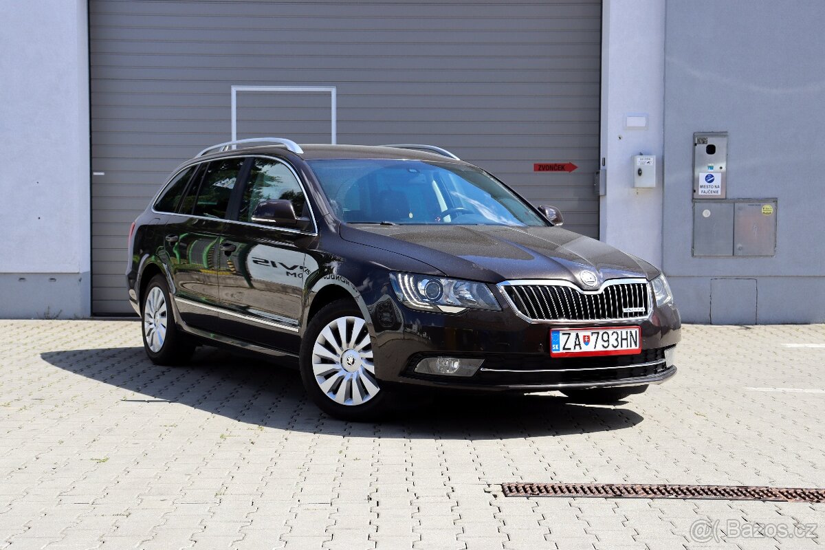 Škoda Superb Combi 1.6 TDi 77 kW, 2014