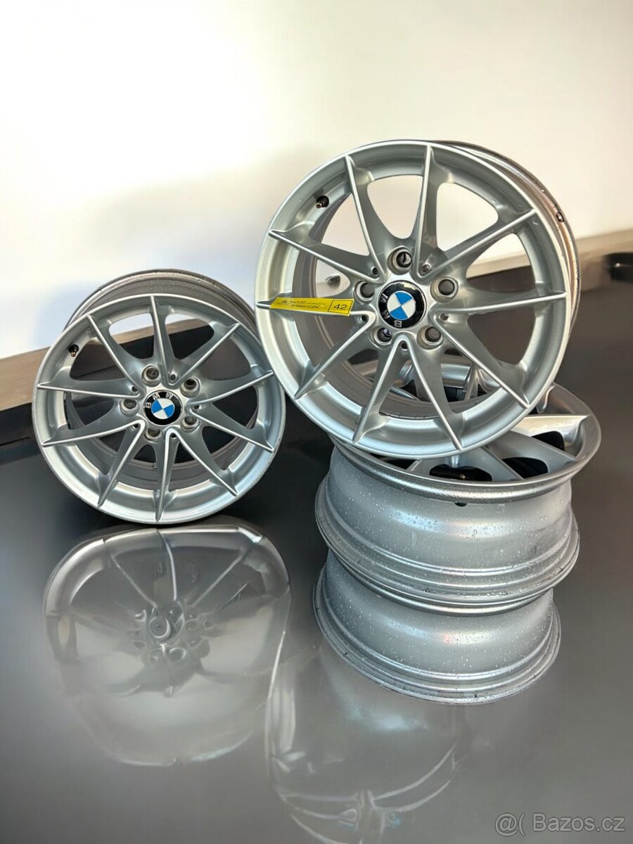 Zánovní alu kola BMW 5x120 r16