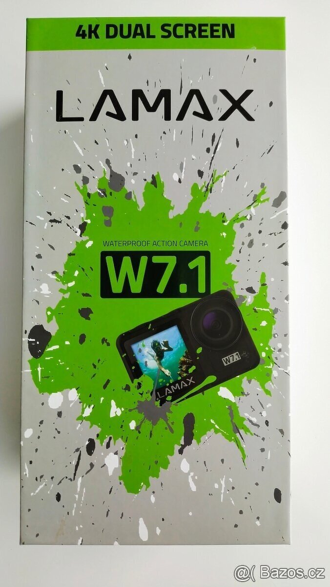 LAMAX W7.1 AKČNÍ KAMERA ČERNÁ