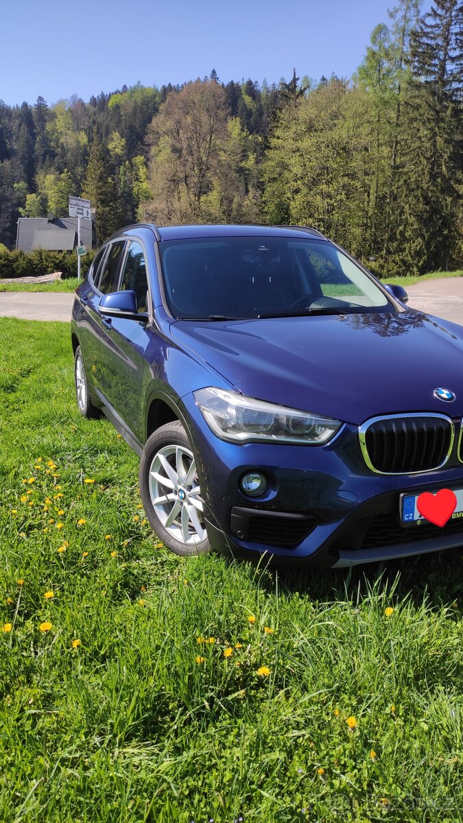 BMW X1, sDrive 18d,110kw, 2017, automat, kůže