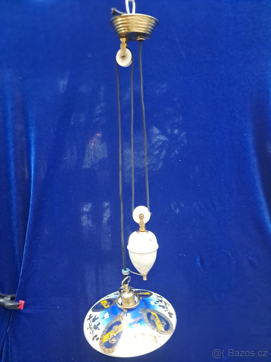 Stahovací lampa s vojenským motivem