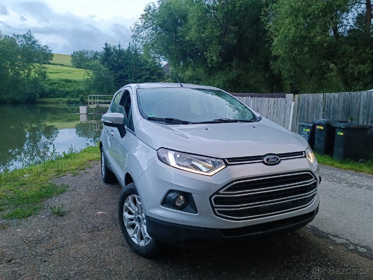 Ford EcoSport 1.0 turbo benzín Ecoboost, 2017, 37t,km