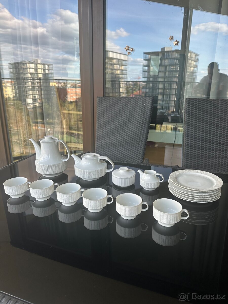 SERVIS Thomas GERMANY (VILLEROY & BOCH), KÁVA, 6 OS, 17 dílů