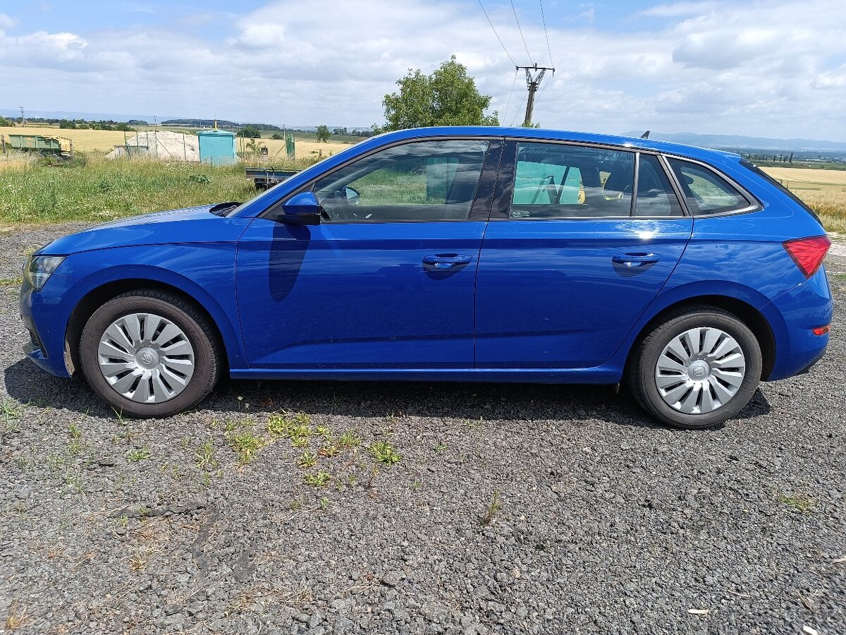 ŠKODA Scala Ambition 1,0 TSI 70 kw 5-stup.mech.(modrá) 2022