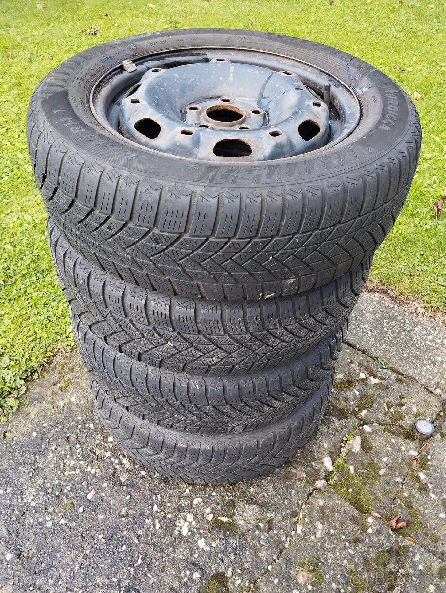 Zimní plechová sada Škoda Fabia 1, 185/60/14 zimní