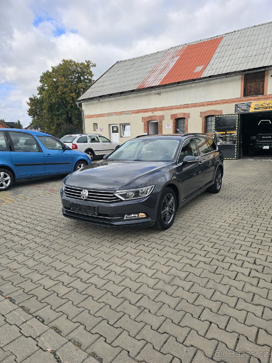 VW passat 2015 2.0 TDi DSG masáž, Webasto