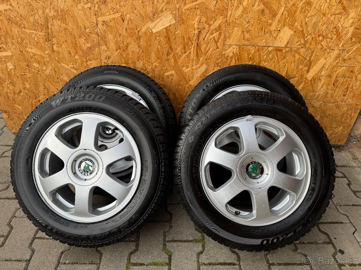 Alu kola Škoda 5x100 r15