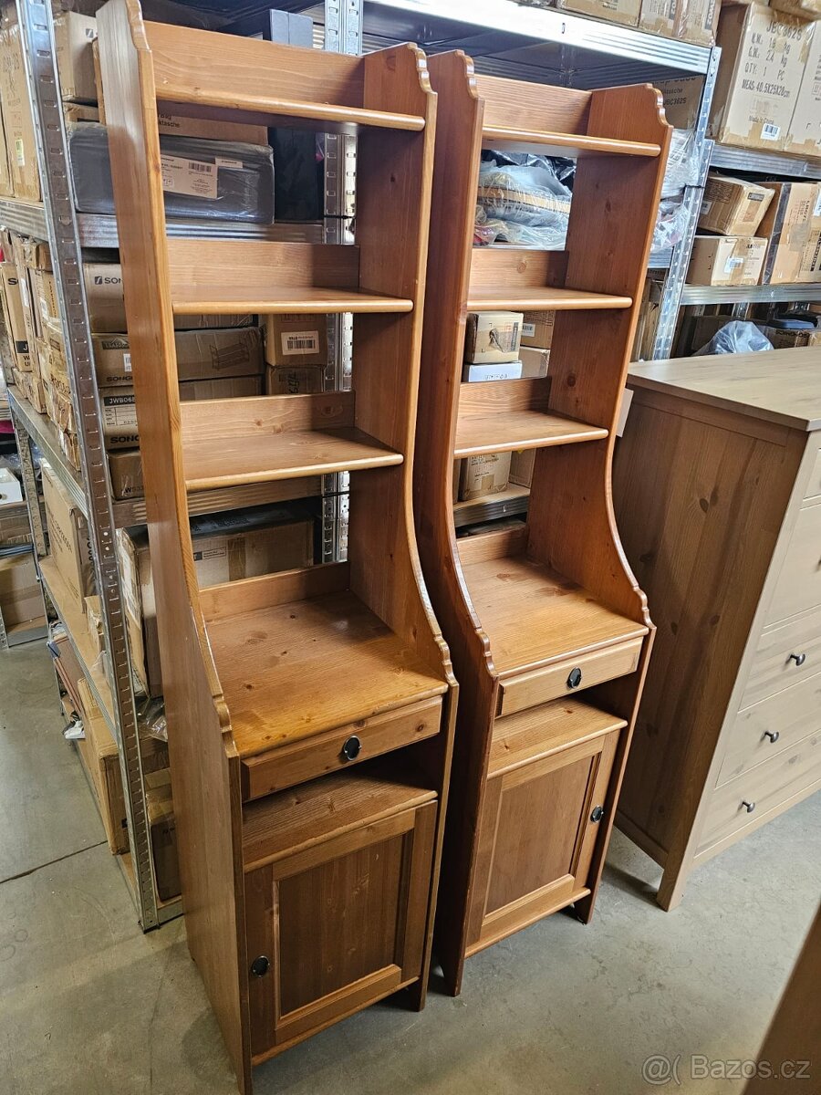 KNIHOVNA - SKŘÍŇKA IKEA LEKSVIK