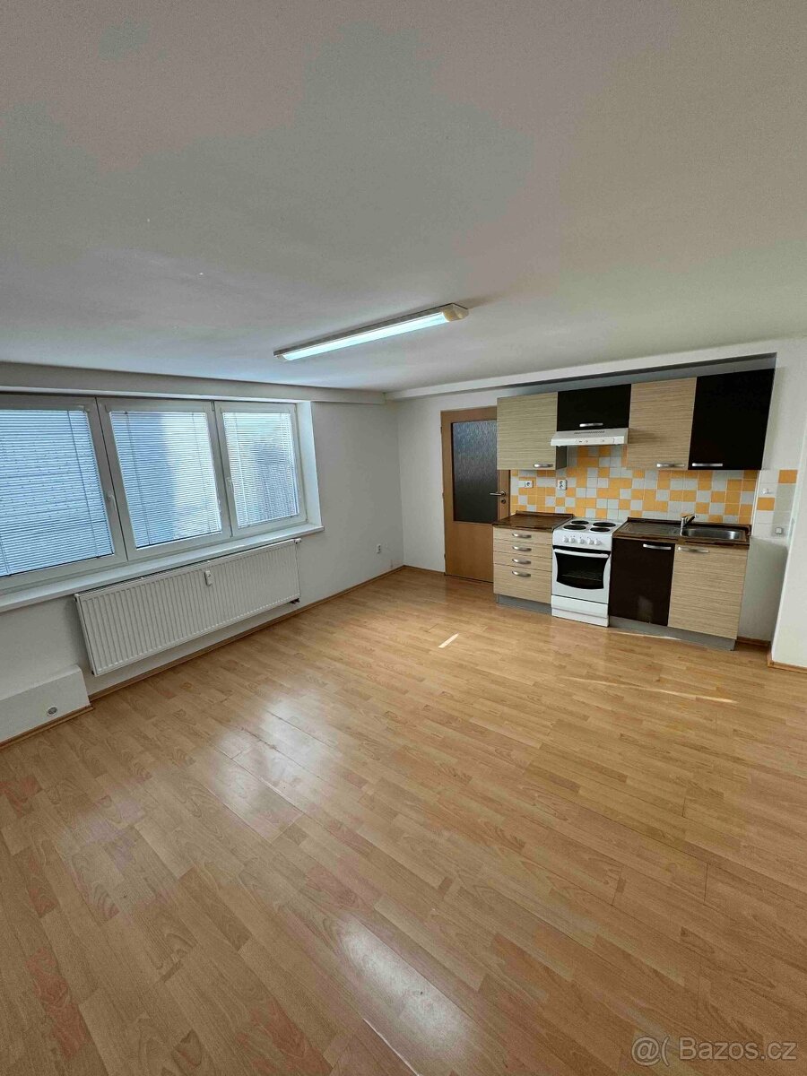 Pronájem bytu 1KK s terasou, Brno- Hálkova