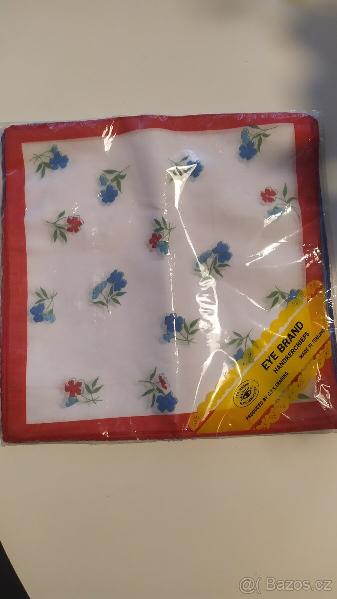 Damske kapesniky sada 12 ks