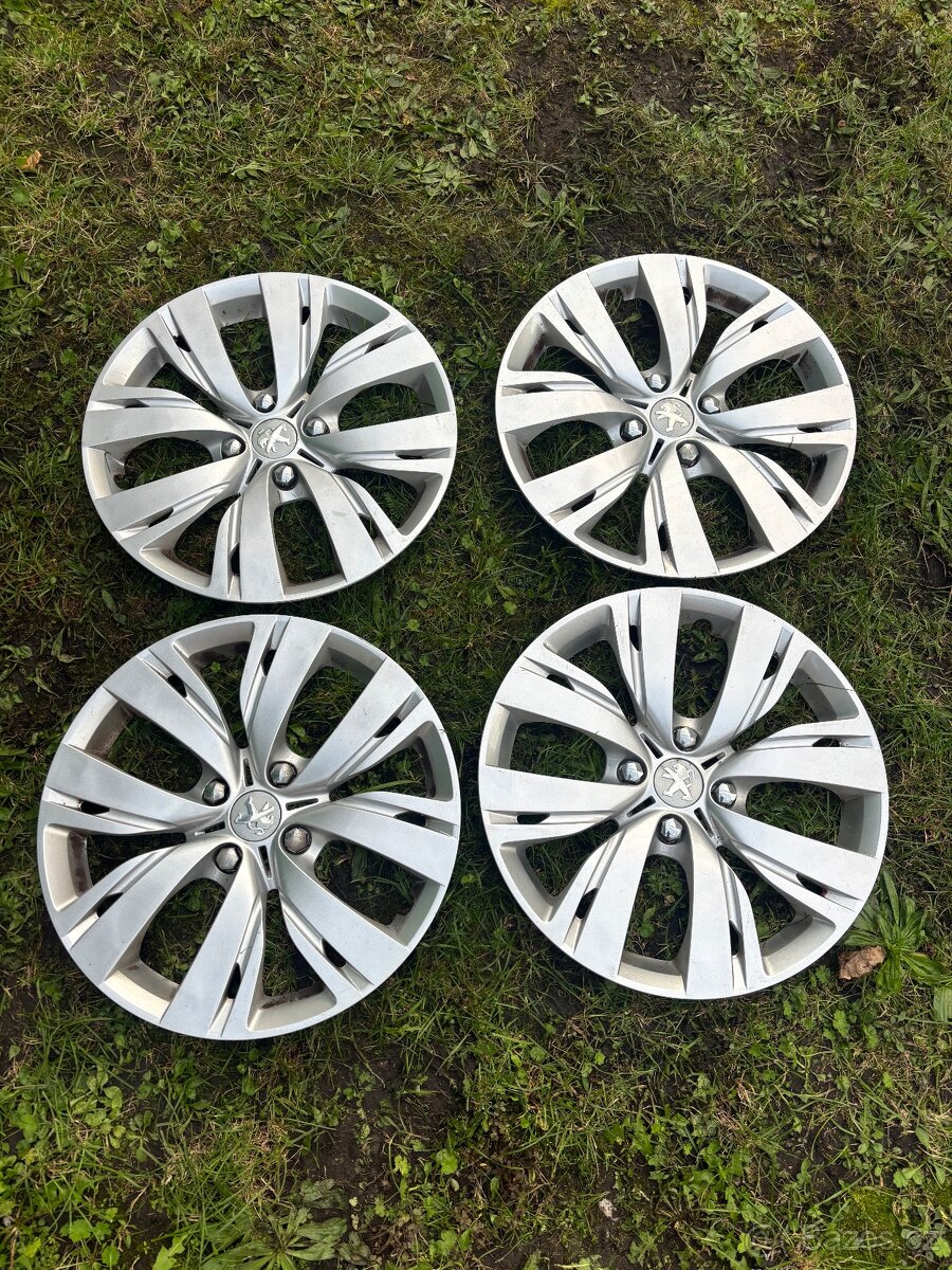 Originální poklice / kryty kol Peugeot 15”