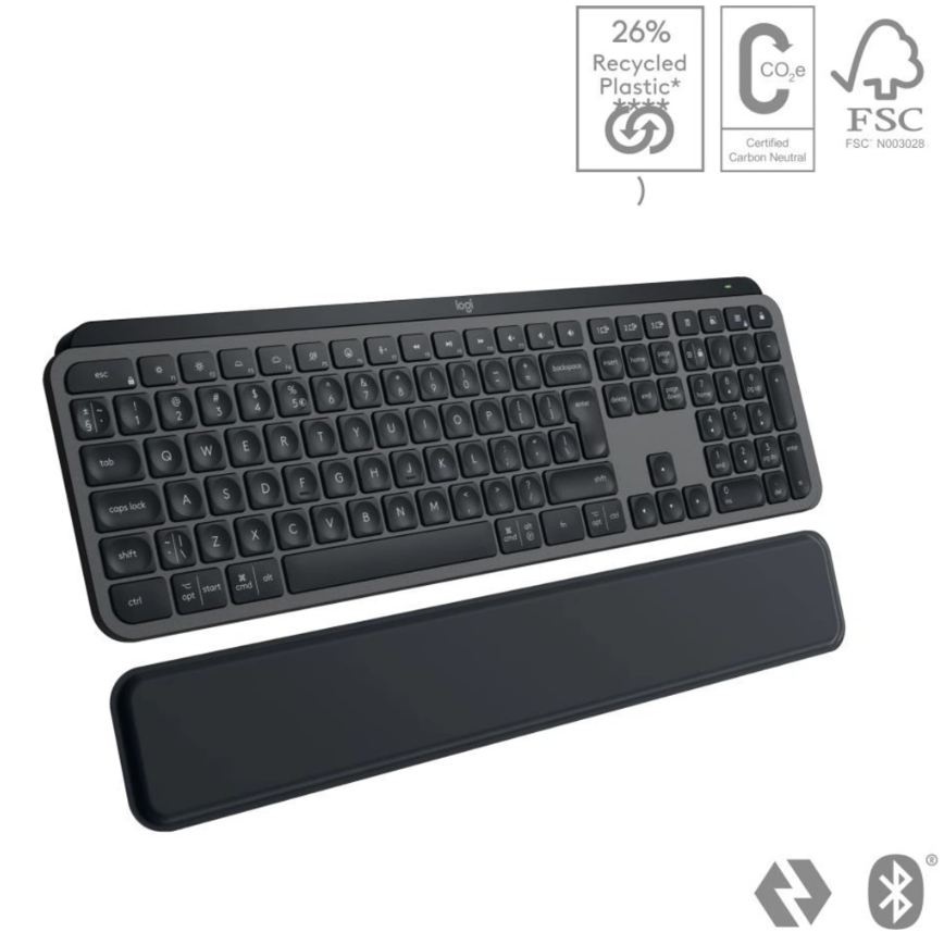 Logitech MX Keys S Plus Graphite - NOVÁ