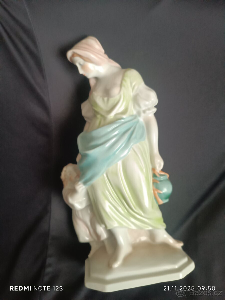 Porcelánová soška herend hvngary