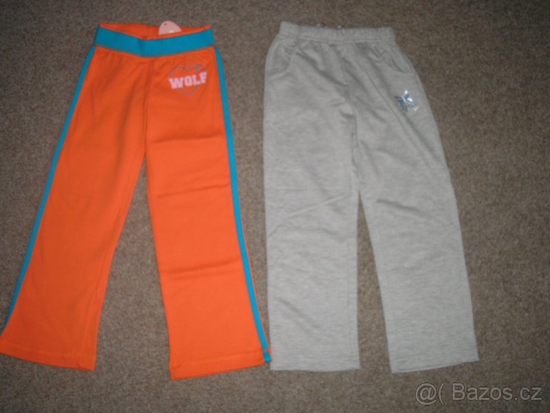 Tepláčky vel.128-nové