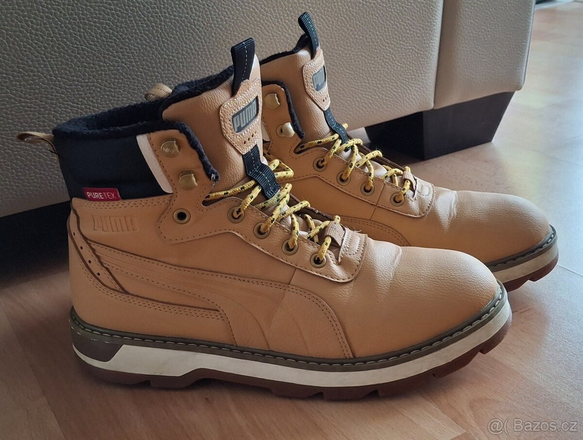 Pánské, chlapecké zimní boty Puma 40,5 kotníkové