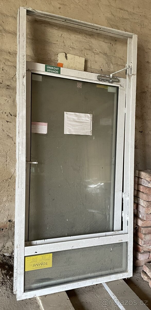 Dveře hliníkové vč. rámu