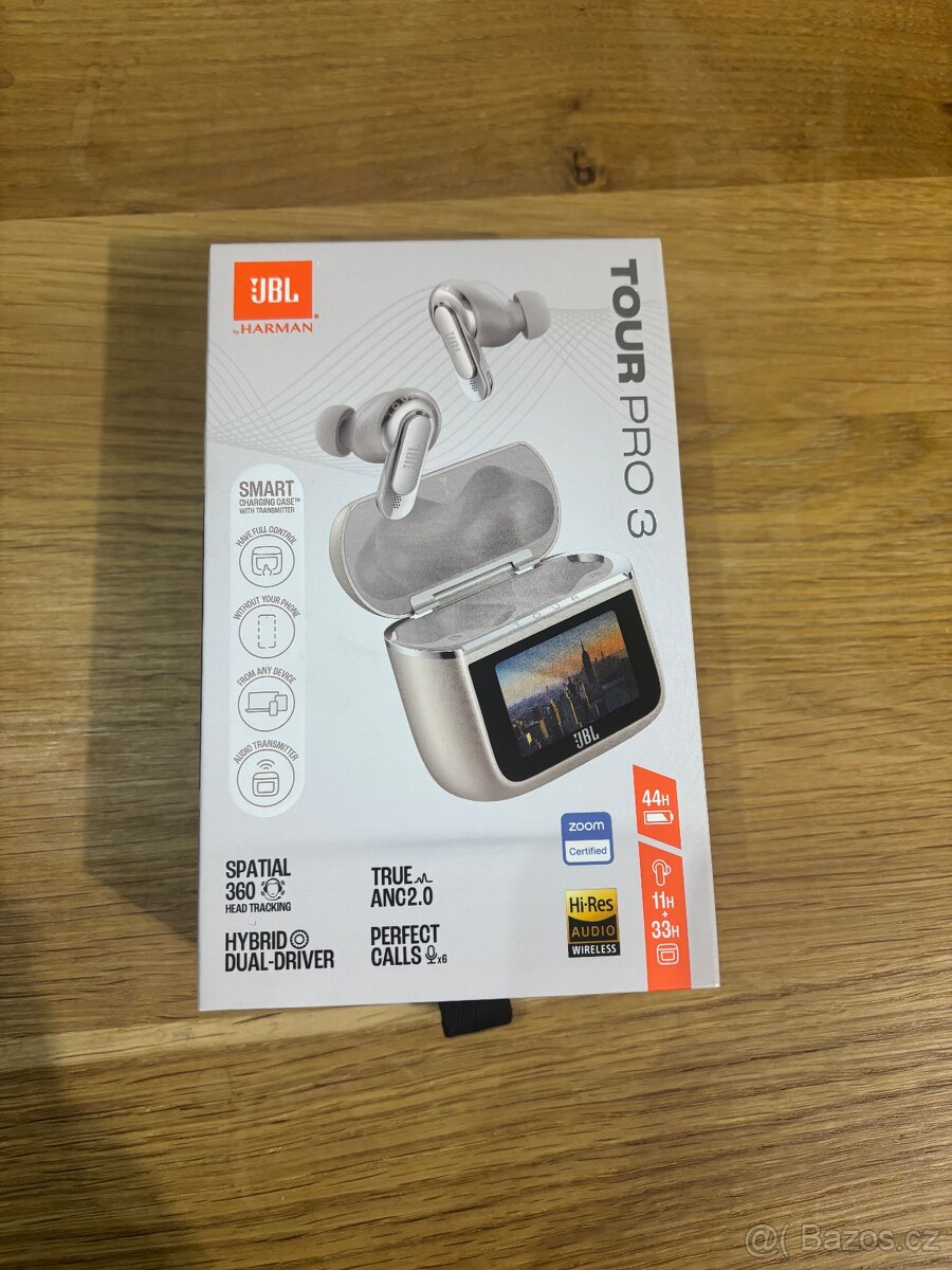 JBL tour pro 3 sluchátka