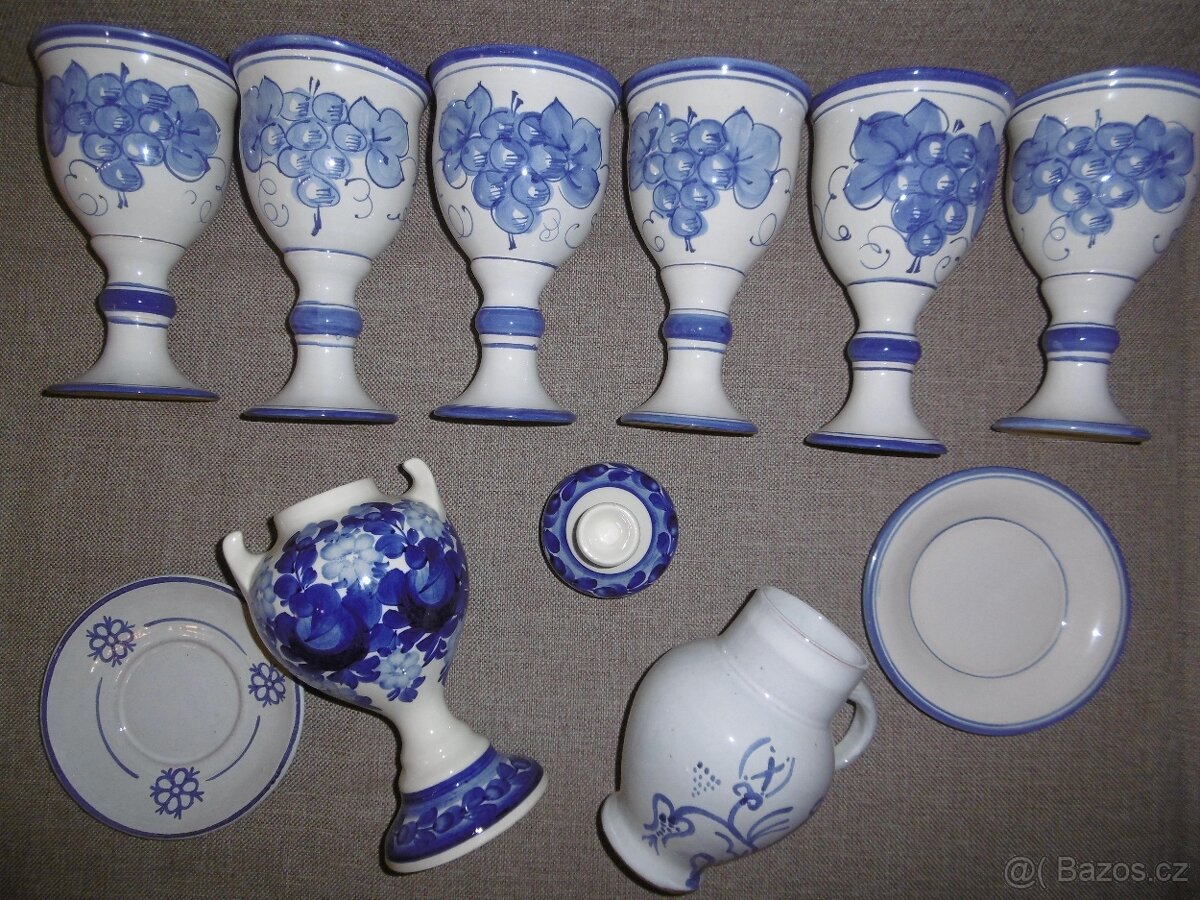 Retro keramika, sklo, porcelán