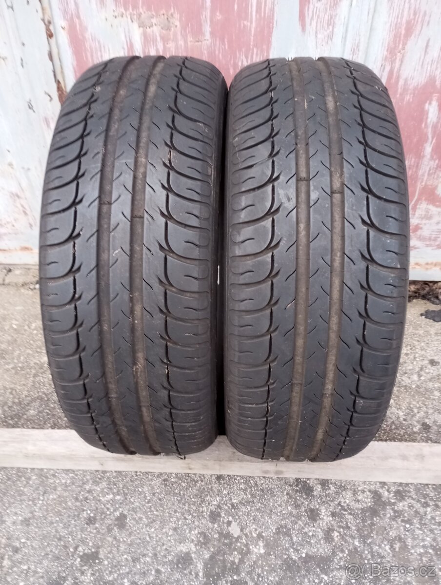 4 kusy použitých letních pneumatik 205x55 R-16.