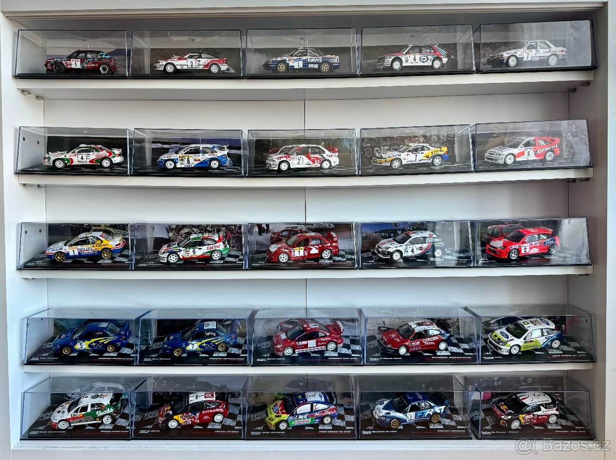 Sbírka WRC a Rally cars od DeAgostini