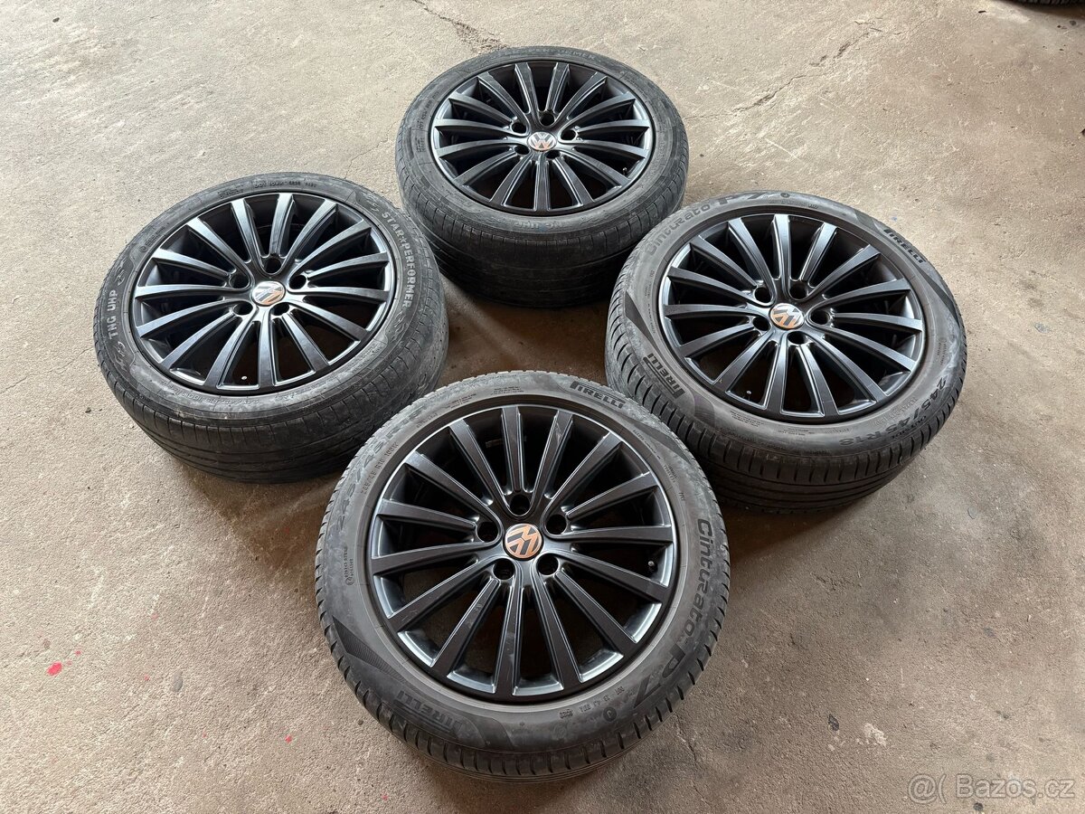 Originální alu kola VW Canberra 5x120 R18