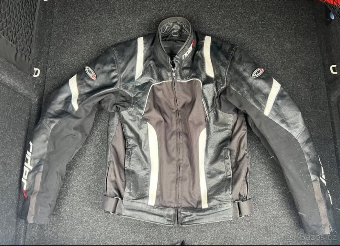 Kožená bunda na Motorku vel.S Ridero