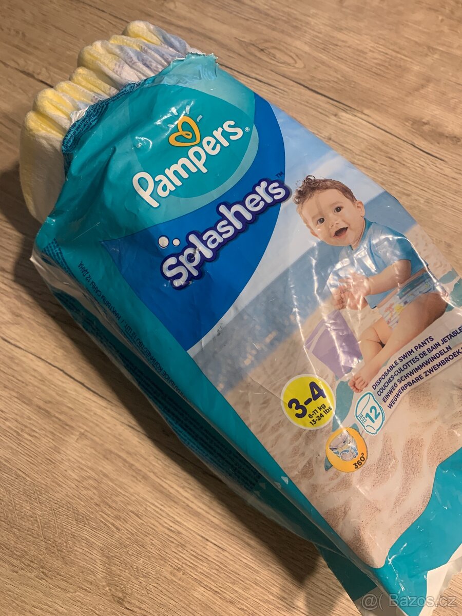 Plenky do vody, vel. 6-11 kg, zn. Pampers